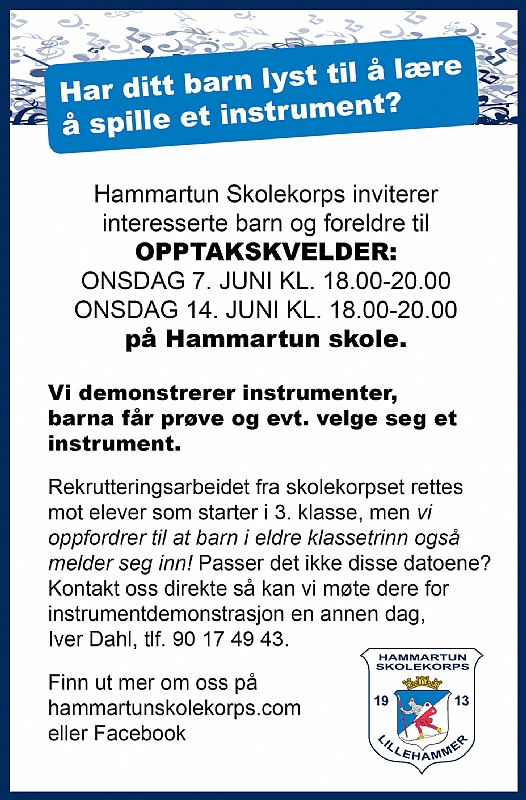 Vi ønsker oss enda flere nye medlemmer!